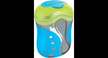 Color'peps potloodslijper 2-gaats - assorti kleuren