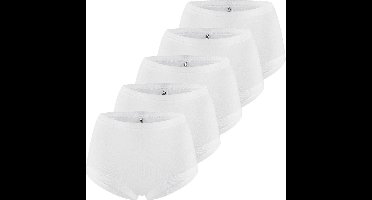 ESGE Dames tailleslip 5 pack Basic - à fines côtes