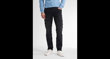 Petrol Industries - Heren Tapered Fit Jeans Tallis - 98% katoen - Tapered pasvorm - 5-pocket - Vintage wash - Zwart - Maat W28L34