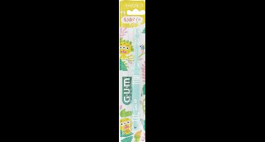 GUM Brosse à Dents Soft Baby 0 Mois et + 213 (Kleur : Munt)