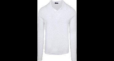 Suitable Trui Riva Knit Ecru - Maat M - Heren - Pullover
