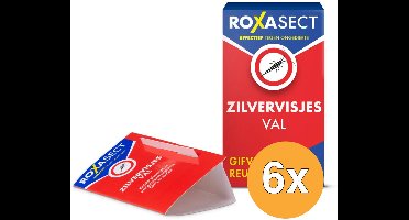 Roxasect Zilvervisjesval - 6x2 stuks voordeelverpakking