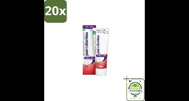 20 x Parodontax Tandpasta bij Bloedend Tandvlees Ultra Clean 75 ml - Grootverpakking - Bloedend Tandvlees - Tandpasta - Tandvleesbescherming - Tandplak - Fluoride