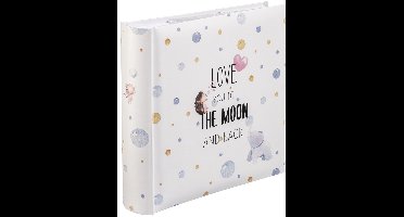 Hama Inschuif album - To the moon - 10x15 - 200 pagina's - Wit