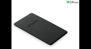 Chipolo CARD Spot - Bluetooth Tracker - Portemonnee Vinder - Zwart