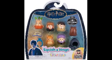 Squishalongs Harry Potter 6-pack zachte squishy speelgoedfiguren.