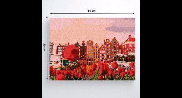 50x40 cm Schilderen op Nummers Kit voor Volwassenen