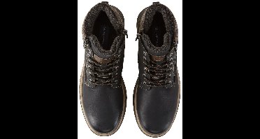 Tom Tailor - Waterdichte enkellaarsjes met voering - Maat 41 - black