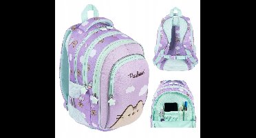 Pusheen Violet Rugzak 4 Vakken - School & Dagelijks Gebruik