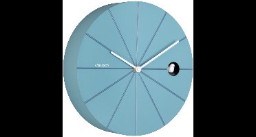 Karlsson Wandklok Destacado Cuckoo - Blauw - 28x28x28cm - Wandklok Modern