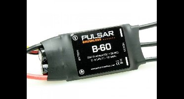 Pichler Modellbau PULSAR B-60 Brushless rijregelaar voor RC auto Belastbaarheid (max.): 80 A