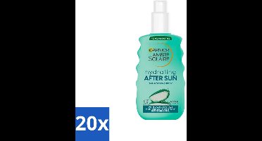 20 x Garnier - Ambre Solaire - Aftersun Spray - Verzorgend - 150 ml - Aftersun Spray - Huid Verzorging - Zonverzorging - Huid Kalmeren - Droge Huid