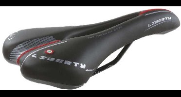 Selle Montegrappa Liberty Zadel Zwart 134 mm Man,Vrouw