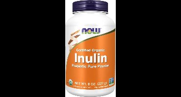 NOW Foods - Inulin Powder, Organic - 227g