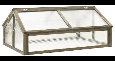 Plantenkas – Tuinkas – Kweekkas – Foliekas – Plantenbescherming – Compact 114x80x50 cm – Duurzaam PVC Materiaal – Geschikt Voor Meerdere Seizoenen