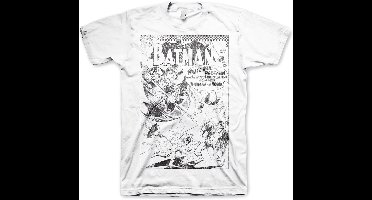 DC Comics Batman Heren Tshirt -M- Umbrella Army Distressed Wit