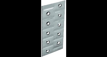 Spijkerplaat - 106 x 50 x 1.25 mm - Verzinkt