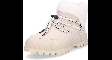 Palladium Pallashock Lo Hiver Enkellaarsjes Plat - Beige - Maat 40