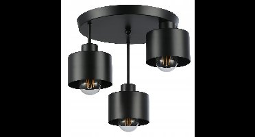 Zwarte Loft Hanglamp E27 - Stijlvolle Verlichting voor Elke Ruimte