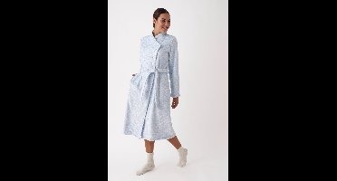 Promise - Badjas Zebra Blauw - maat L - Blauw