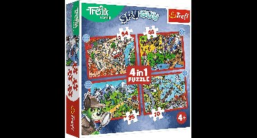 Trefl 34675, 70 stuk(s), Stripfiguren, 4 jaar