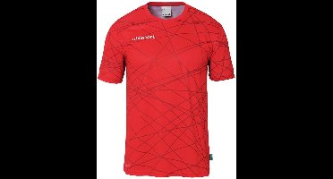 Uhlsport Sportshirt Prediction Shirt Kurzarm 1005294 Rot-3XL