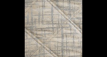 Pittige sprei 200x220cm BLINK 6 Crème - Luxe Velours