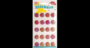 Stickers Bloemen Design, 20st.