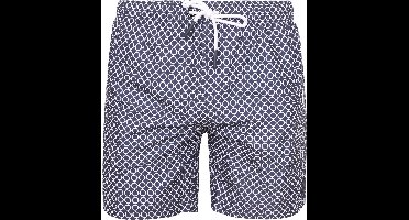 Suitable Zwembroek Circle Chain Donkerblauw (navy) - Maat S - Heren zwemshort - Sneldrogend