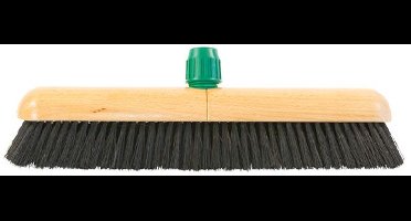 Zaalbezem Cleaninq gemengd haar met steelhouder 40cm | 6 stuks