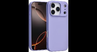 TUNIQ Back cover voor iPhone 17 Pro - Slank ontwerp - Matte lilac - Stoot- en krasbescherming