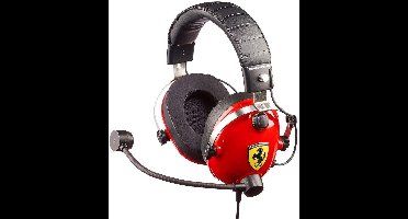 Thrustmaster T.Racing Scuderia Ferrari Edition Headset - Zwart, Rood - multiplatform gaming-headset