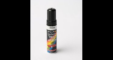 Motip 951019 - Auto lakstift - Zwart Metallic - 12 ml