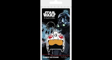 Star Wars: Rogue One - Rebel Helmet Rubber Sleutelhanger