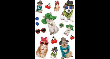 Haza Original Stickervel Jewel Magic Junior 16 X 9 Cm Papier 14-delig