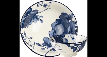 Gusta - Schaal PEONY - OUT OF THE BLUE - ø12 cm