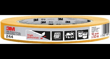 3M Gouden Masking Tape- Doos 36 Stuks - Breedte 24 mm