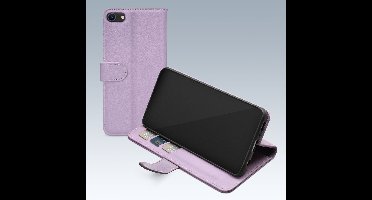 Mobilize Telefoonhoesje geschikt voor Apple iPhone 6 Hoesje | Mobilize Premium Gelly Wallet Bookcase Portemonnee | Pasjeshouder voor 3 Pasjes | Telefoonhoesje voor Pinpas / OV Kaart / Rijbewijs - Paars