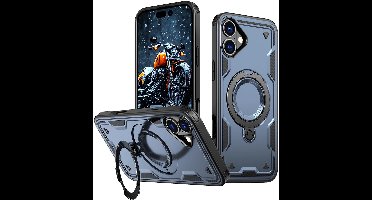 Hurtel Hybrid Armor Hoesje Voor Iphone 16 Met Magsafe Valbescherming