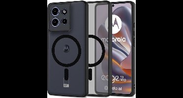 Tech-Protect Magmat Magsafe Motorola Edge 50 Neo Mat Zwart