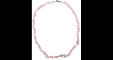 Splitketting Roze kwarts smal