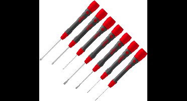 Wiha Fijnschroevendraaierset PicoFinish® sleufkop, Phillips 7-delig - 42991