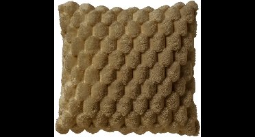 Dutch Decor VIVA - kussenhoes 45x45 cm - superzacht - 100% gerecycled - Military Olive - groen - met rits - zonder binnenkussen