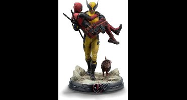 Iron Studios - Deluxe Art Scale 1/10 - Marvel - Deadpool en Wolverine Statue 21.5cm