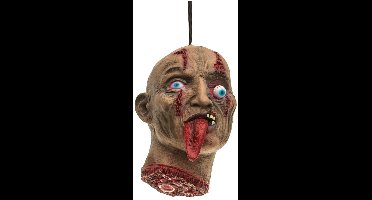 CHAKS - Hangende decoratie afgehakte kop 20 cm