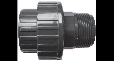 PVC-U Schroefverbinding 1 Inch, IG x AG