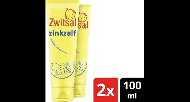 Zwitsal Baby Zinkzalf - 2 x 100 ml - Voordeelverpakking