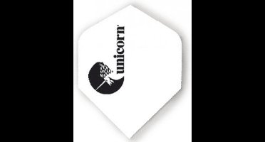 Unicorn Super Maestro 125 - White - Dart Flights