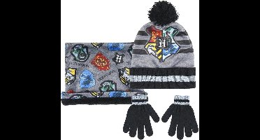 Harry Potter Set: winter Muts, snood sjaal en handschoenen
