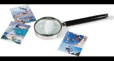 Leuchtturm - Loep Ebony - lens 50 mm - 3 x vergrotend